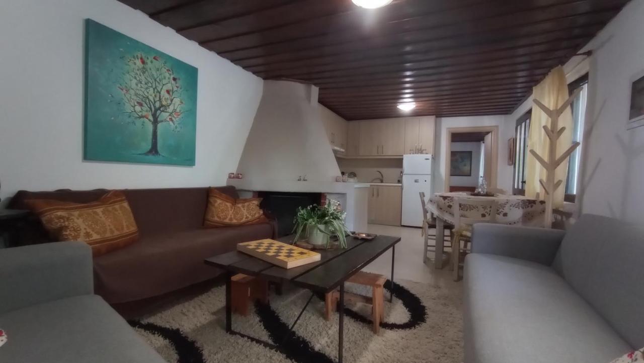 Villatzer - Traditional House With Fireplace And Garden Tzermiádon 外观 照片